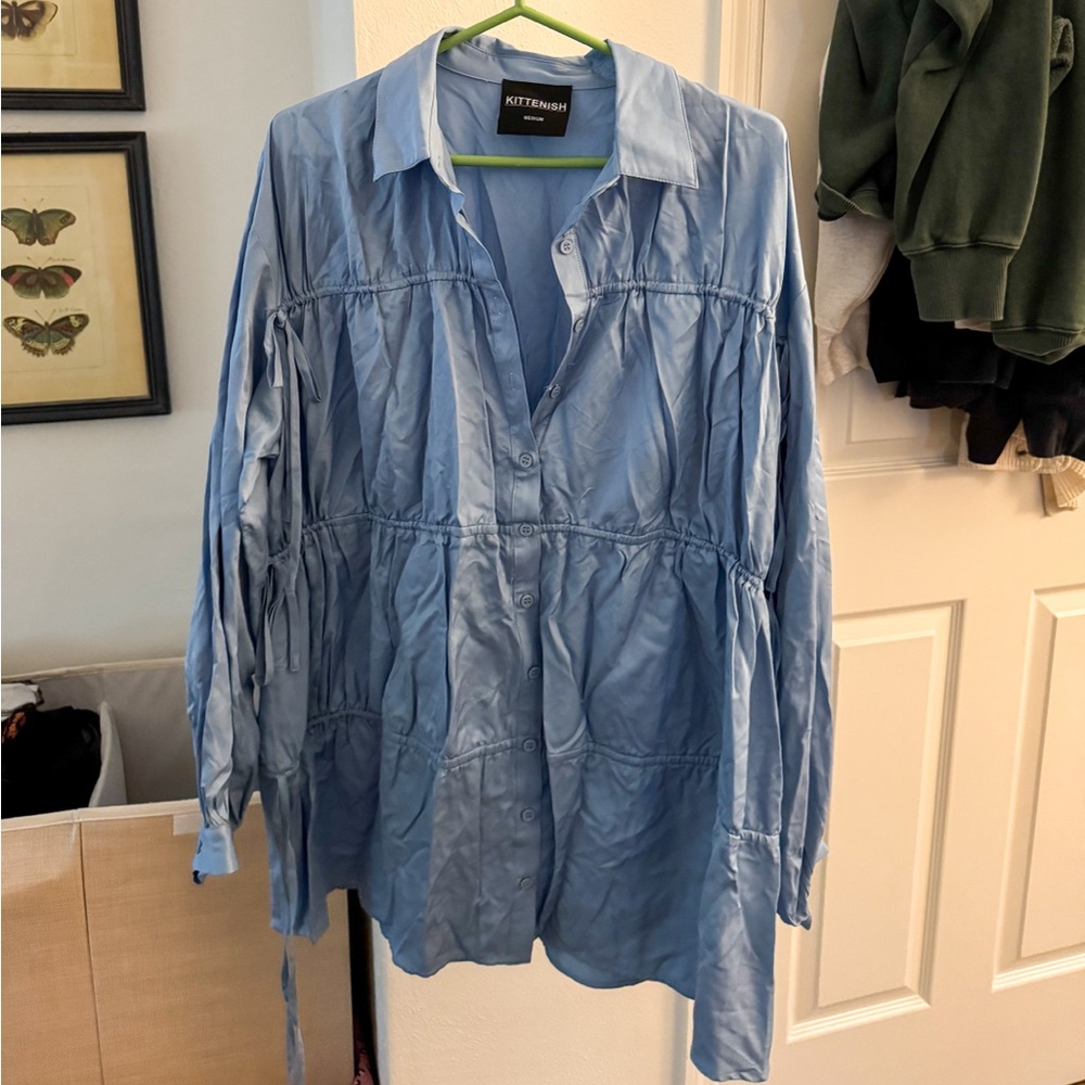 Kittenish Light Blue Women’s dress
